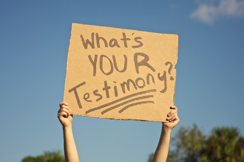 What's Your Testimony